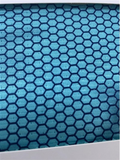 FJ-RC 0205-5 Bee-Motion Technology Width: 170CM Weight: 160GSM Moisture wicking  Composition: 91%Polyester 9%Spandex front view